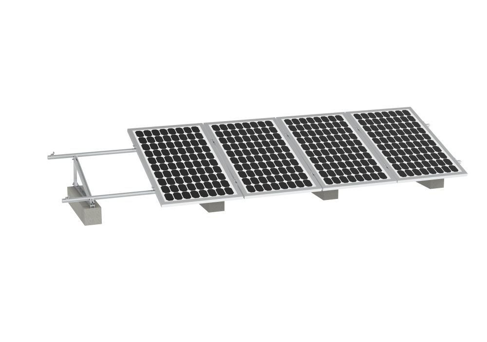 Aluminum Triangle Ballast Mounting System