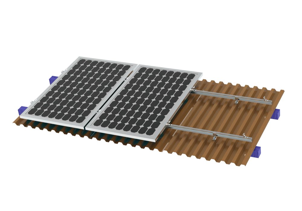 L-Feet+Rail Roof Mounting System